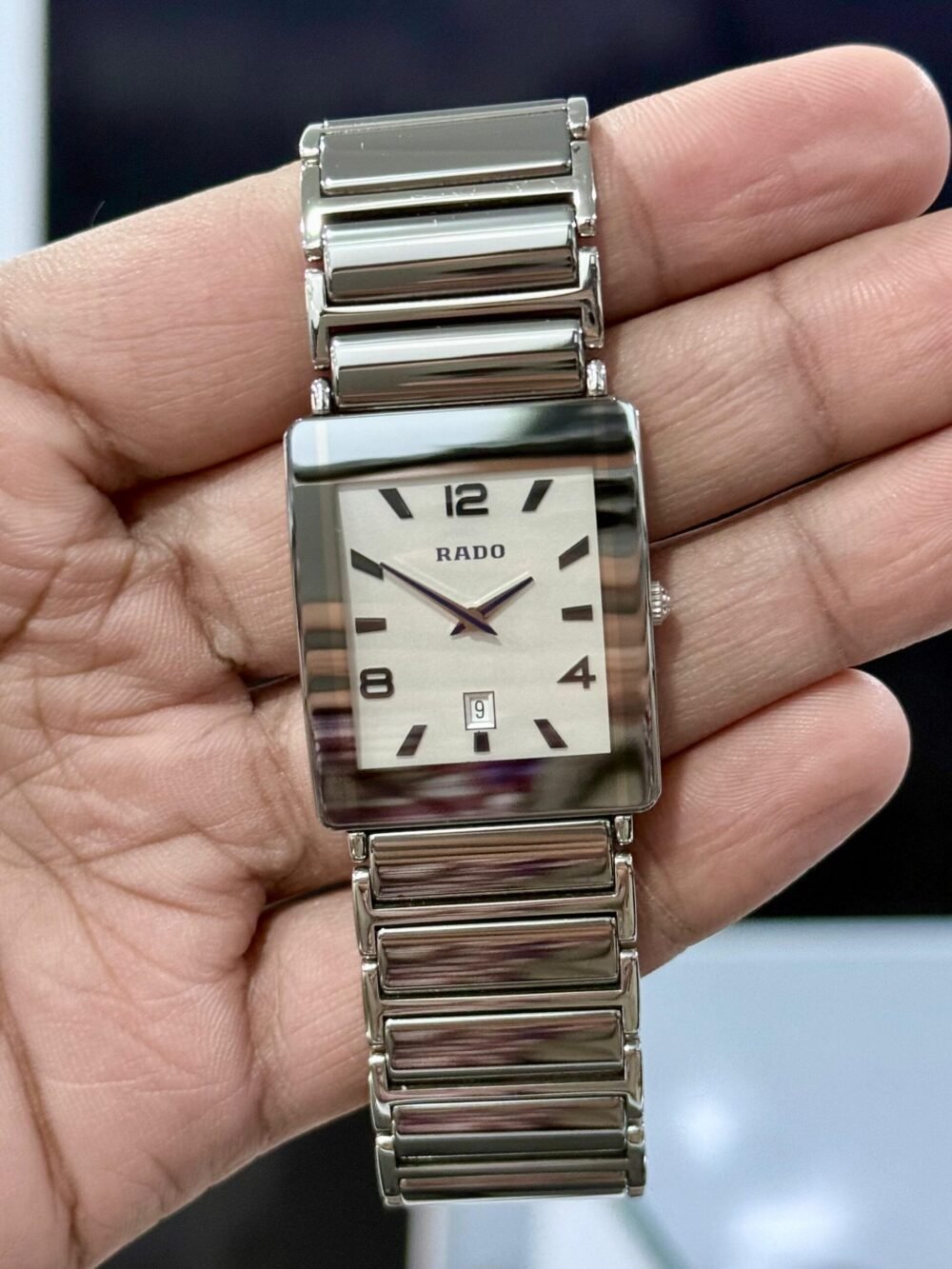 RADO Integral R20484112 White Dial Ceramic Large Quartz Swiss Mens – photo 2