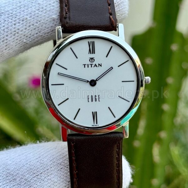 TITAN Edge Quartz Swiss MensSlim