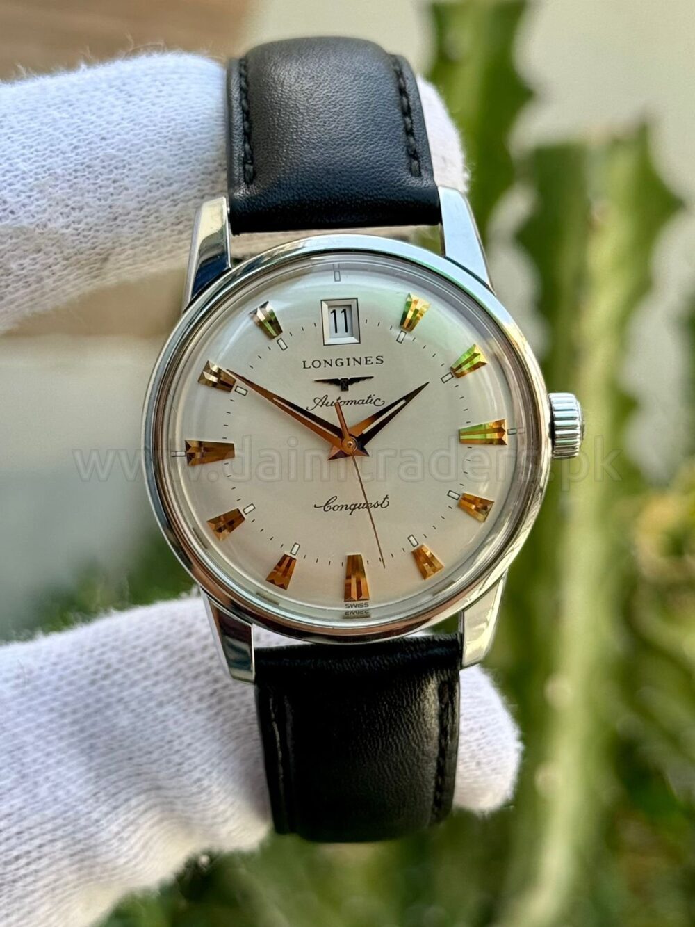 LONGINES Heritage Conquest L1.611.4.75.2 Swiss Mens Automatic – photo 2