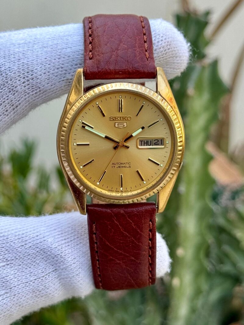 SEIKO 5 Fluted  SNXJ92  Japan Mens Auto