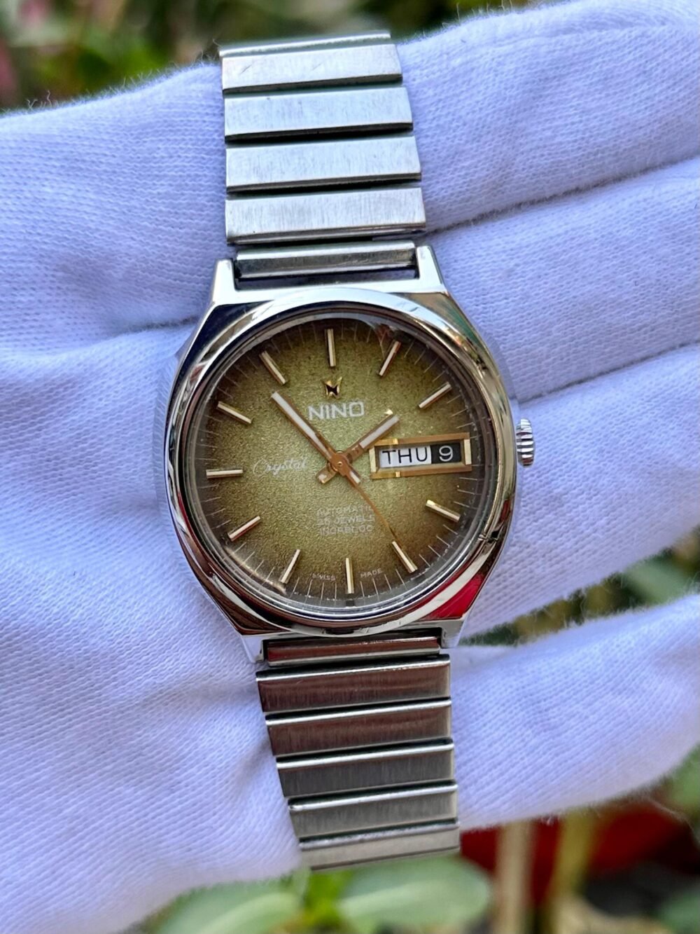 NINO Crystal Swiss Mens Automatic