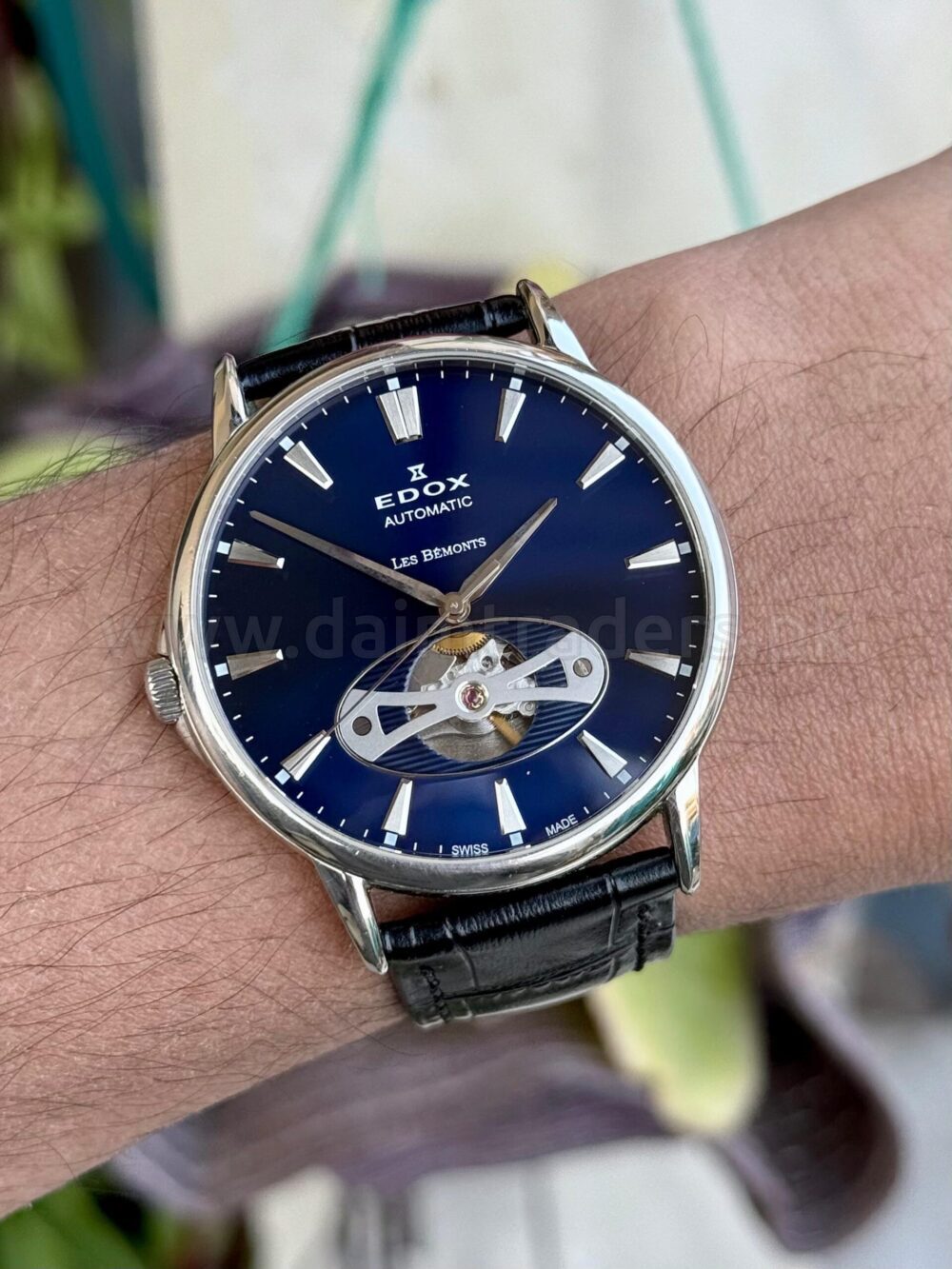 EDOX Les Bemonts 85021 Swiss Mens Auto – photo 2