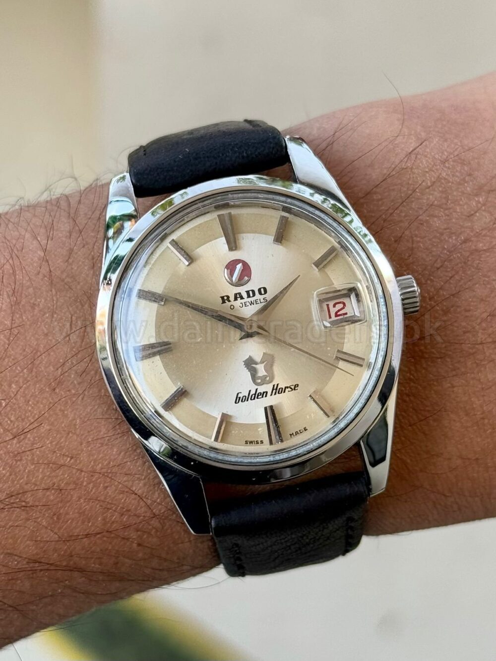 RADO Golden Horse 11675 Silver Dial 38mm Vintage Automatic Swiss Mens – photo 2