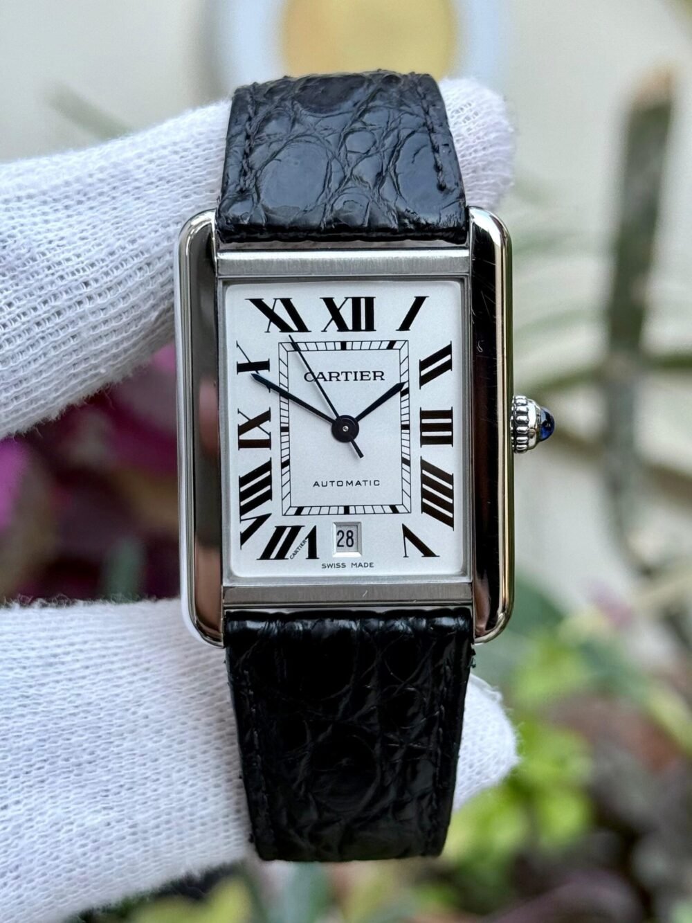 CARTIER Tank Solo XL W5200027 Swiss Automatic Mens – photo 2