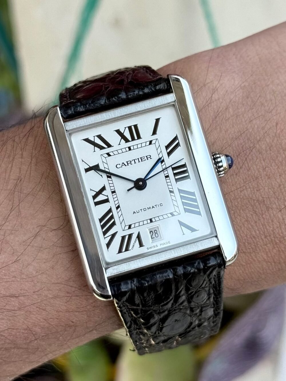 CARTIER Tank Solo XL W5200027 Swiss Automatic Mens