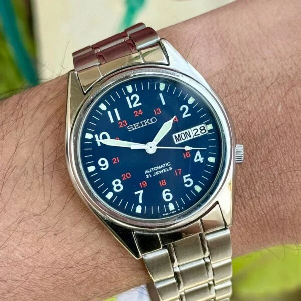 SEIKO Military SNK492 Auto Japan Mens