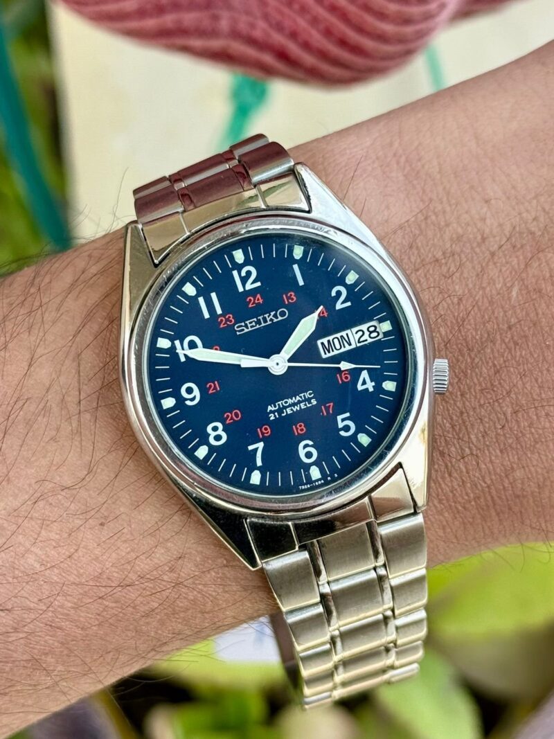 SEIKO Military  SNK492 Auto Japan Mens