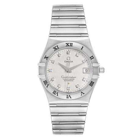 Omega Constellation 50th Anniversary Diamond 1504.35.00 Swiss Mens