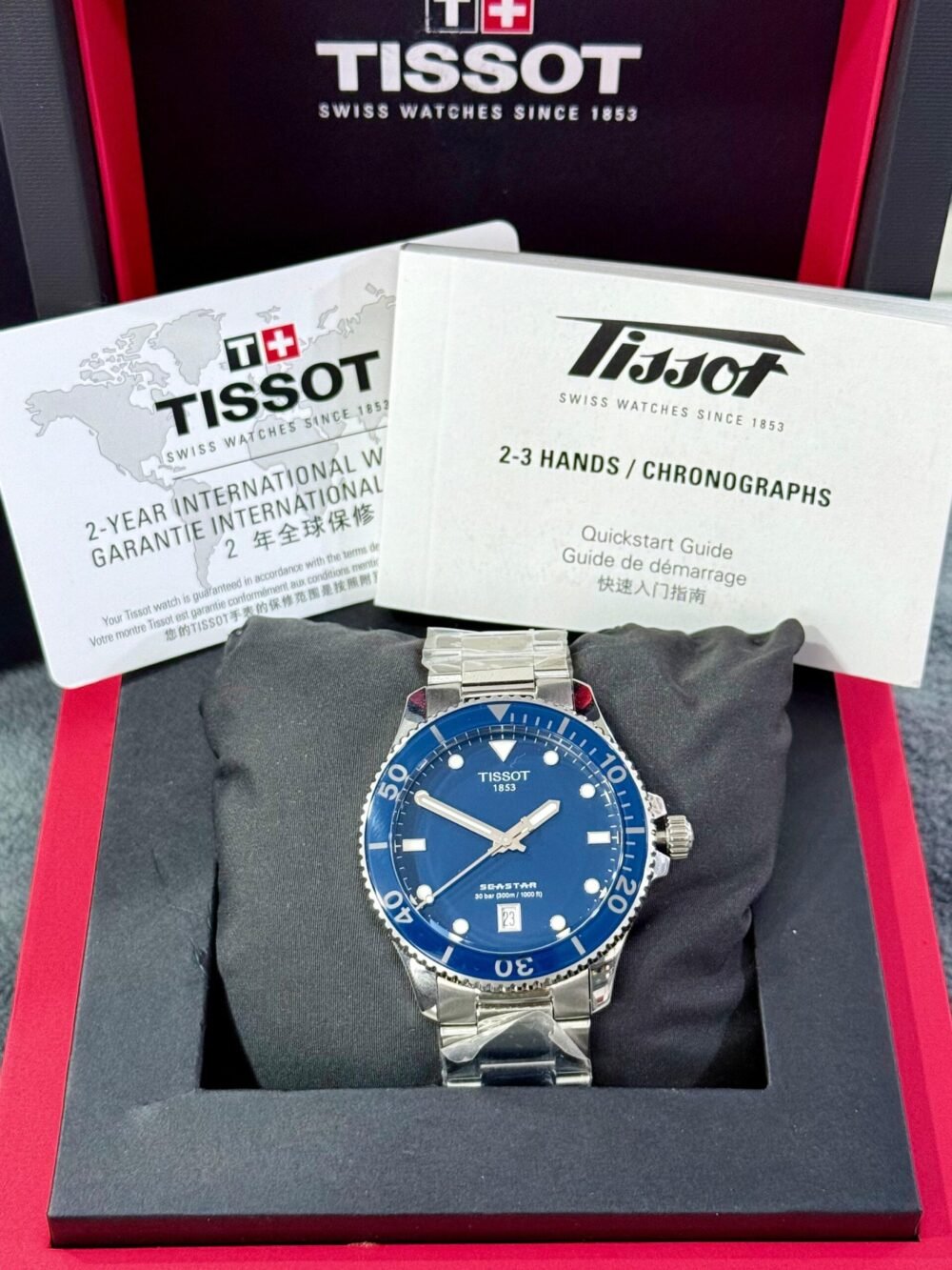 TISSOT SeaStar 1000 T120.410.11.041 Swiss Mens Quartz – photo 3