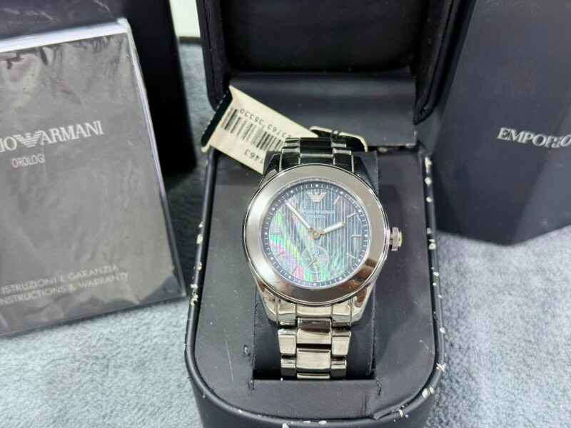 Emporio Armani Ceramic  AR1463 Usa Mens Quartz - Image 2
