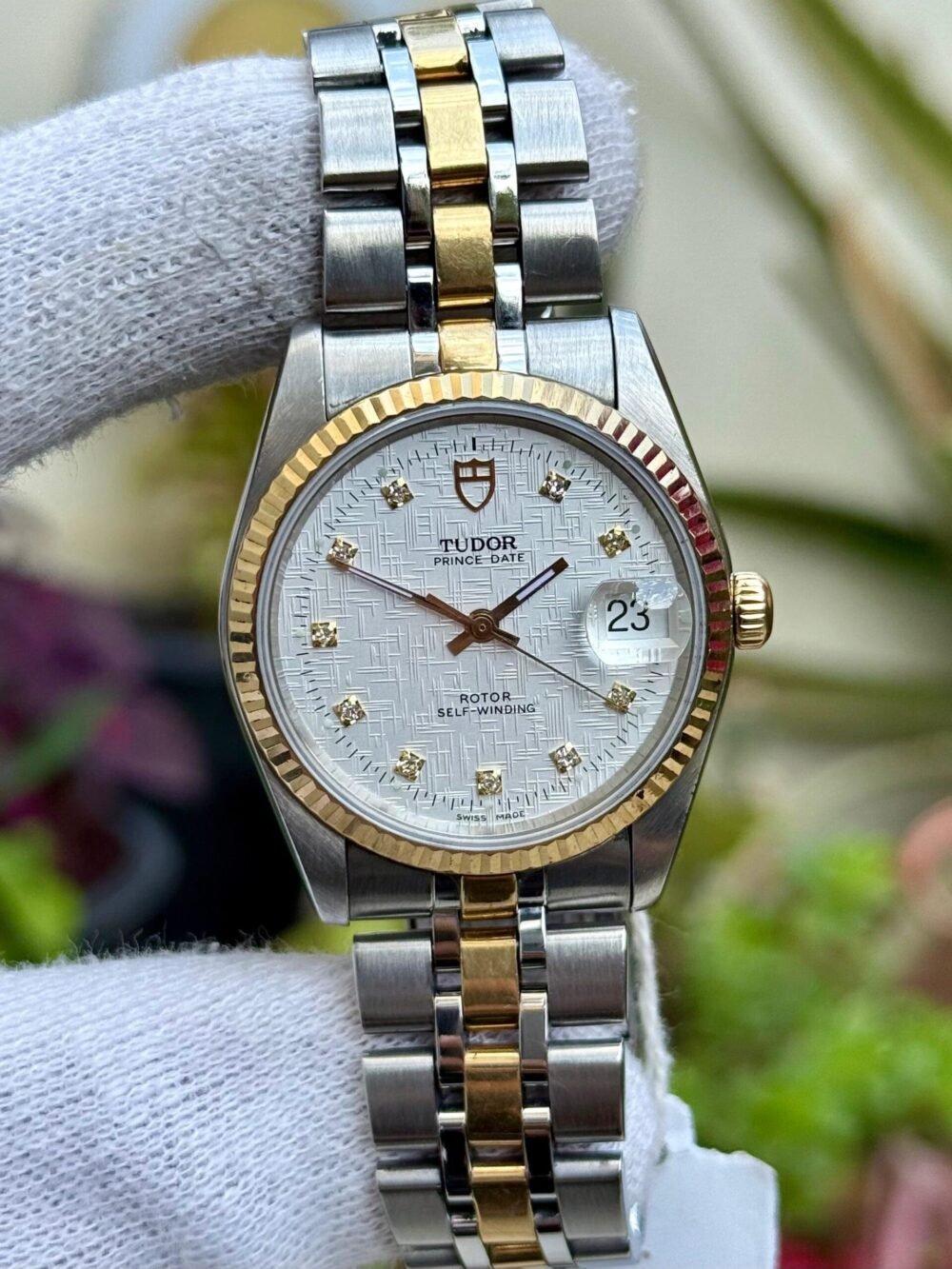 TUDOR Prince Date 74033 Swiss Mens Auto