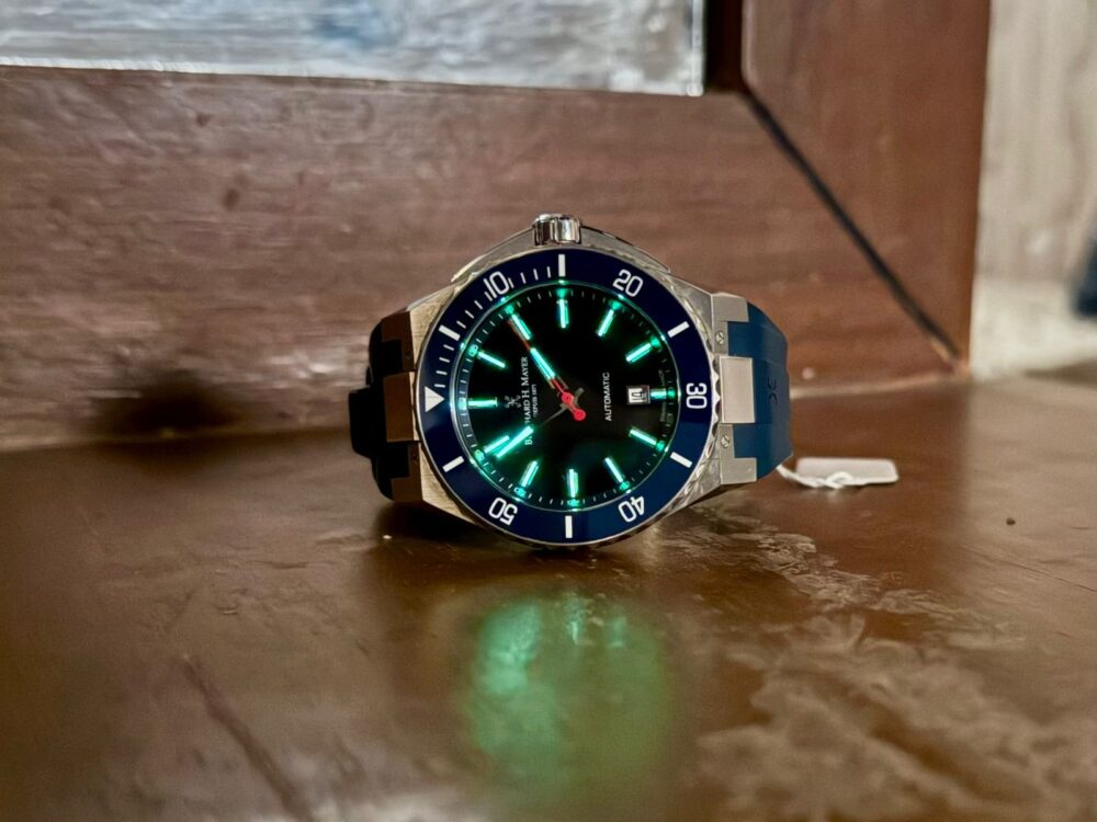 Christian Bernhard BERNHARD H.Mayer Powetmaster Blue Limited 4999 only Swiss Mens – photo 2