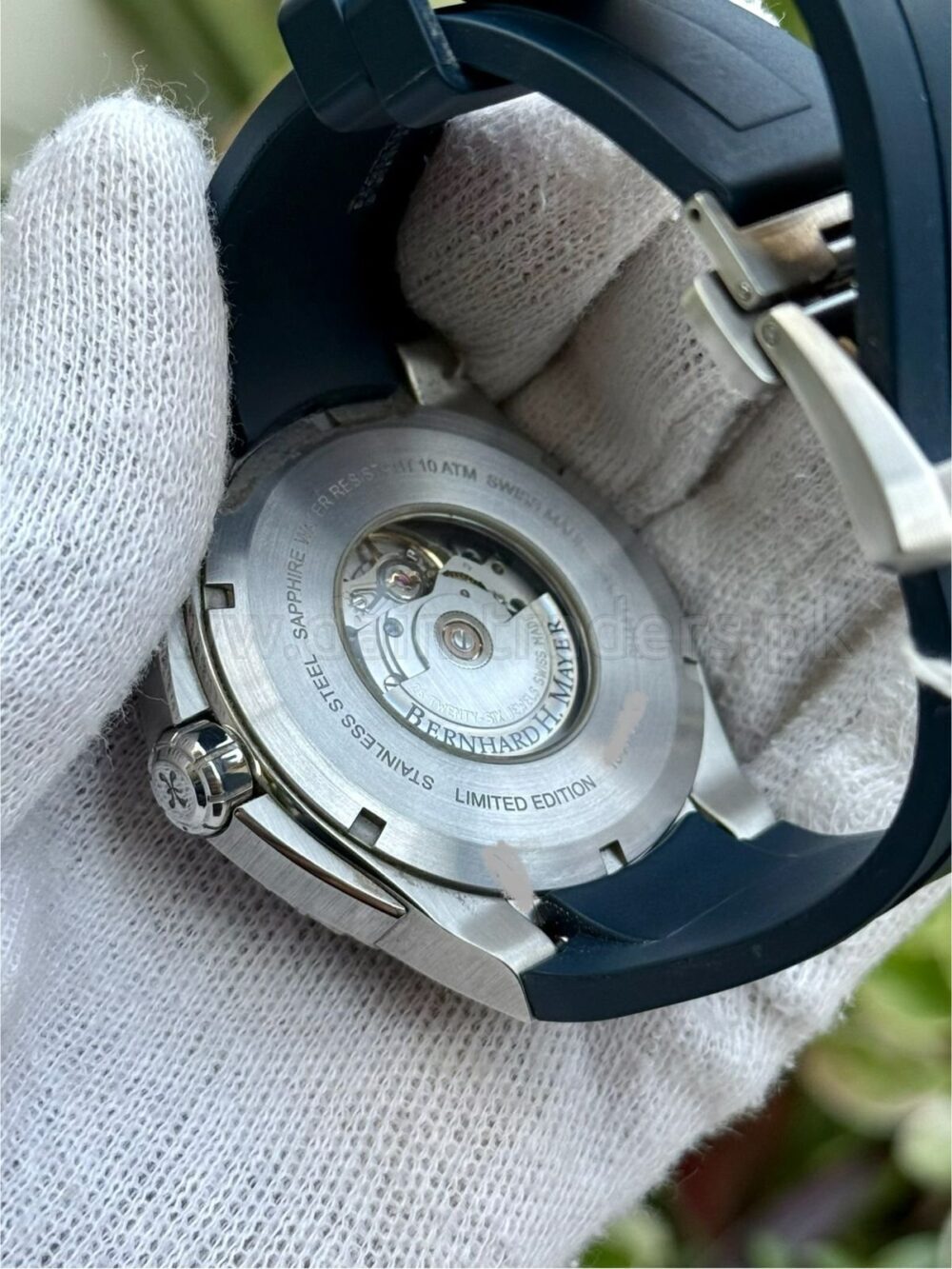 Christian Bernhard BERNHARD H.Mayer Powetmaster Blue Limited 4999 only Swiss Mens – photo 4