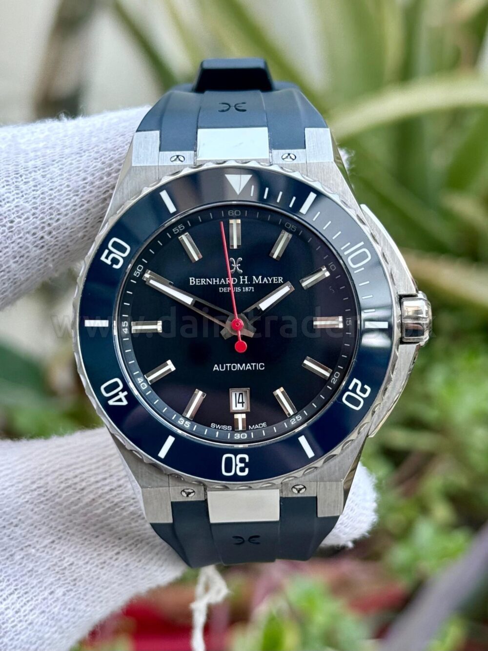 Christian Bernhard BERNHARD H.Mayer Powetmaster Blue Limited 4999 only Swiss Mens