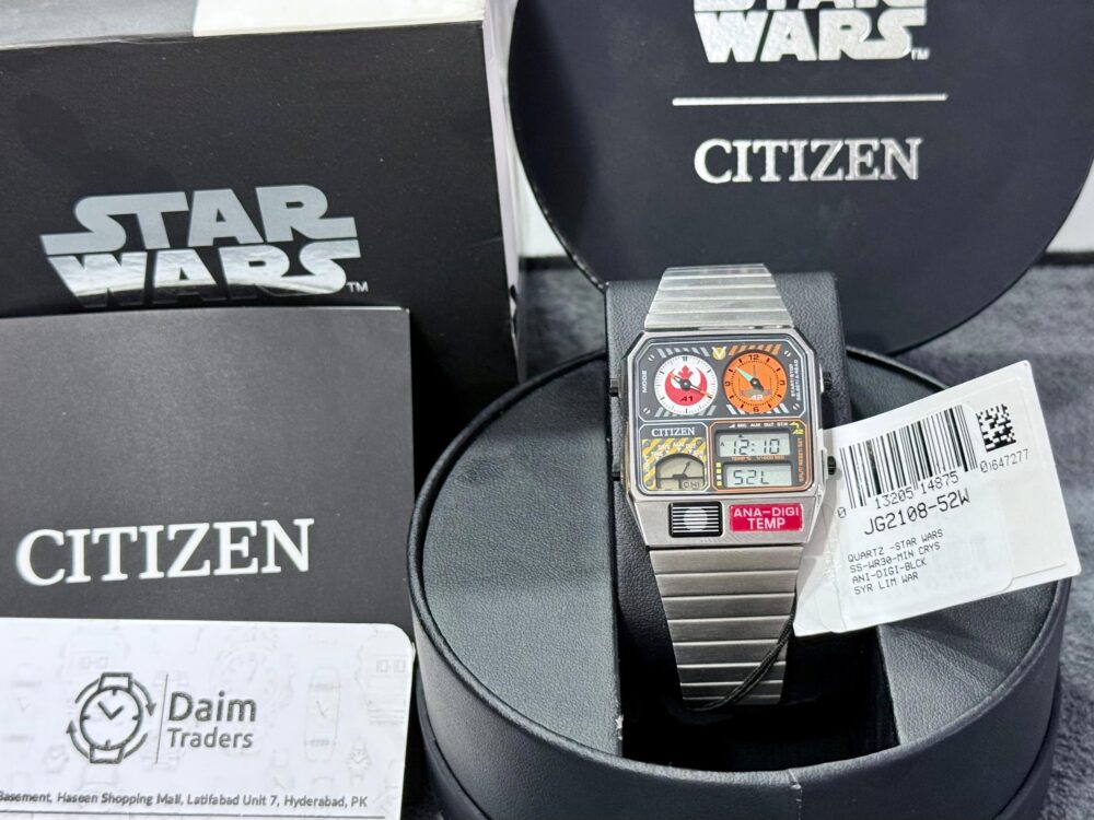Citizen Rebel Pilot StarWar JG2108-52W Japan Quartz – photo 3
