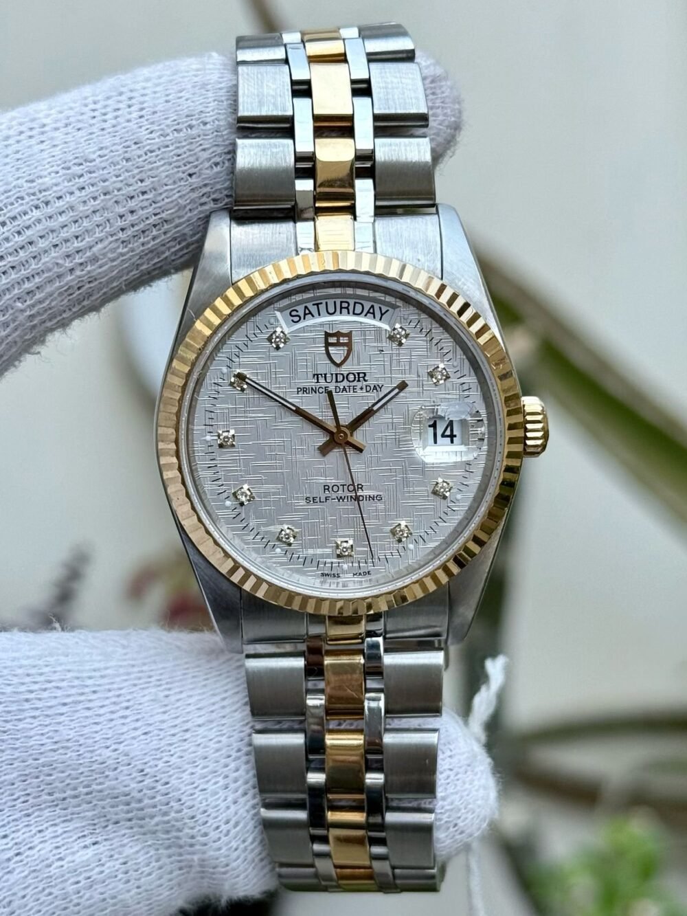 TUDOR Prince Day-Date 76213 Swiss Mens Auto