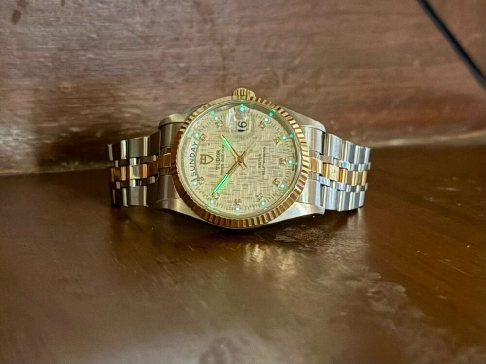 TUDOR Prince Day-Date 76213 Swiss Mens Auto – photo 3