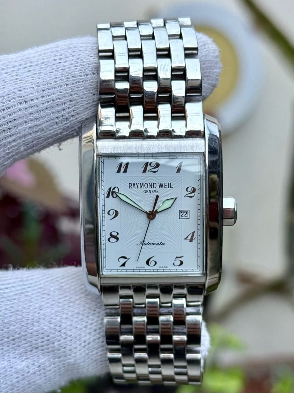 Raymond Weil Don Giovanni 2671 White Arabic Dial Automatic Swiss Mens