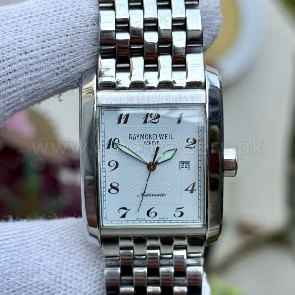Raymond Weil Don Giovanni 2671 White Arabic Dial Automatic Swiss Mens
