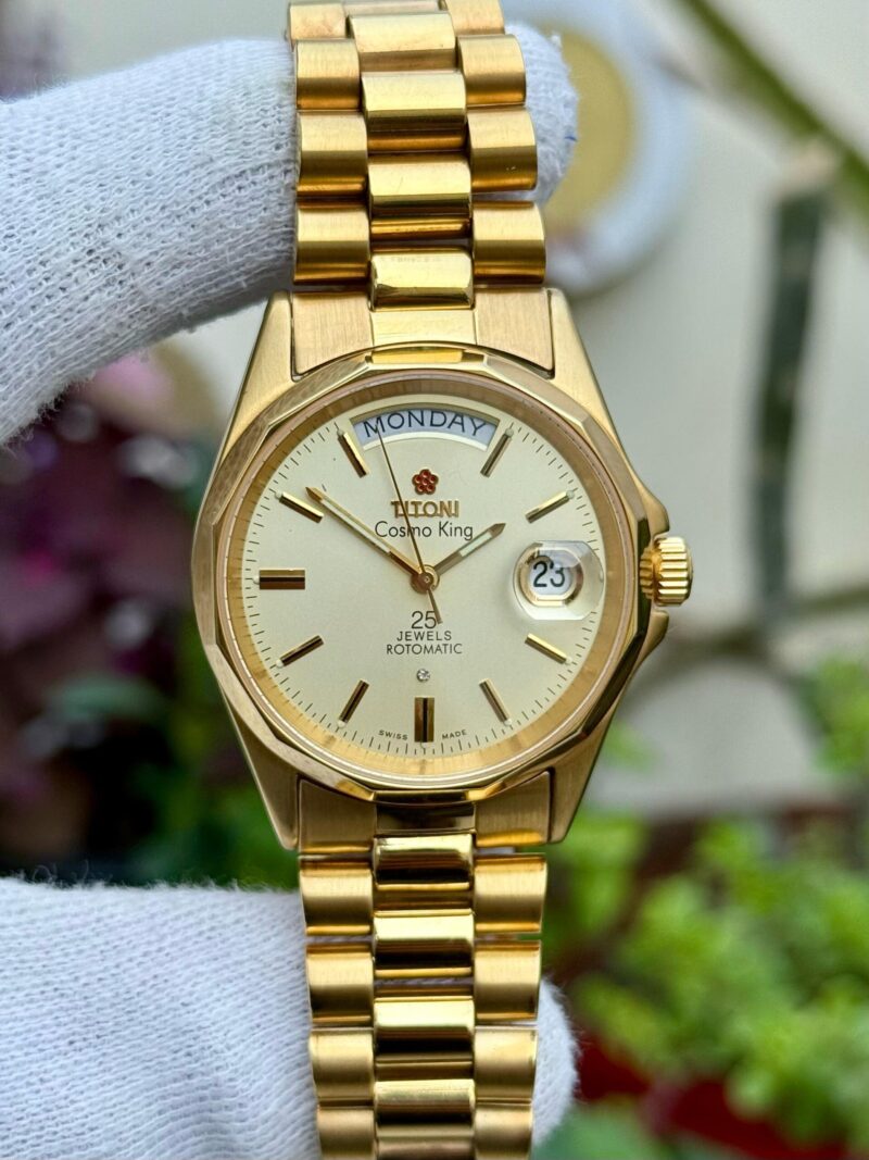 TITONI Cosmo King 637-307 Swiss Mens Auto