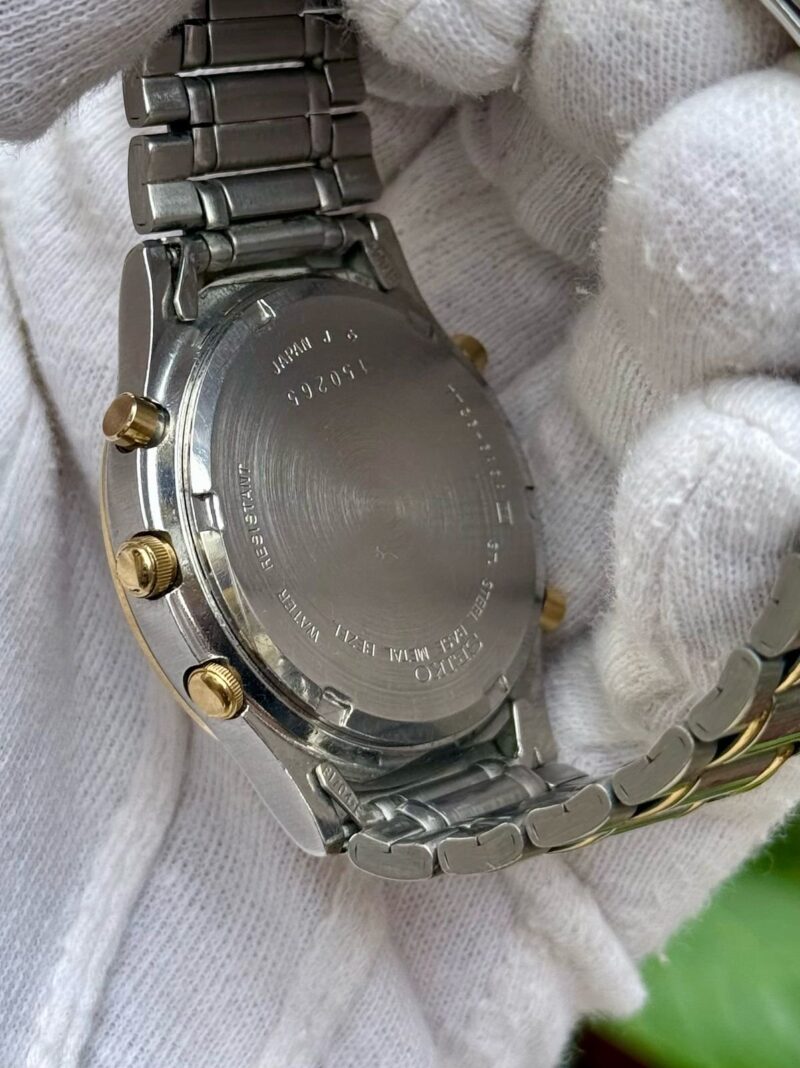 SEIKO Moonphase 7T36-6400T Japan Mens  Quartz - Image 4
