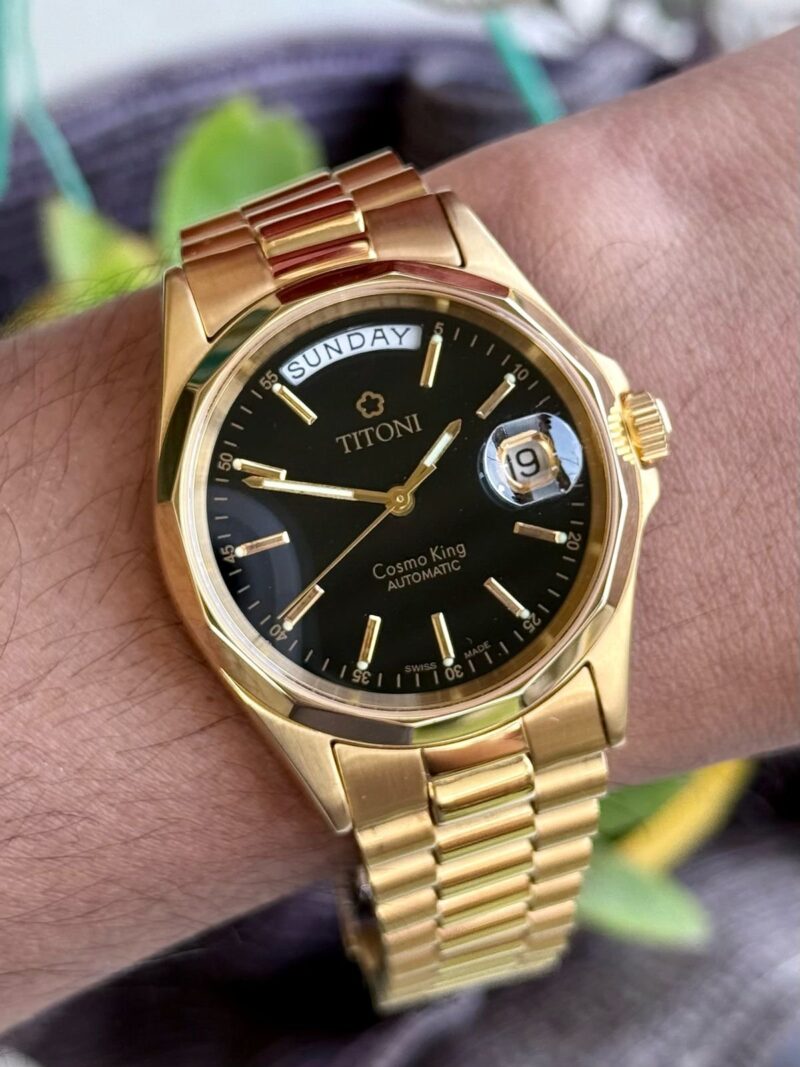 TITONI Cosmo King 637-307 Swiss Mens Auto