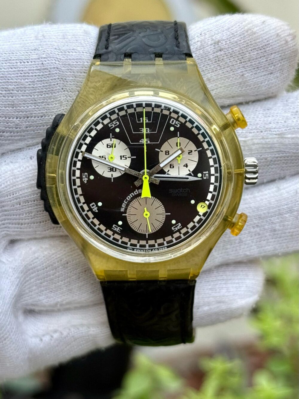 SWATCH Alarm Swiss Mens All Genuine