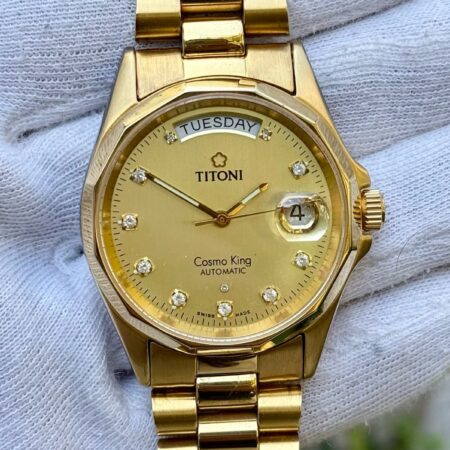 TITONI Cosmo King 637-307 Swiss Mens Auto