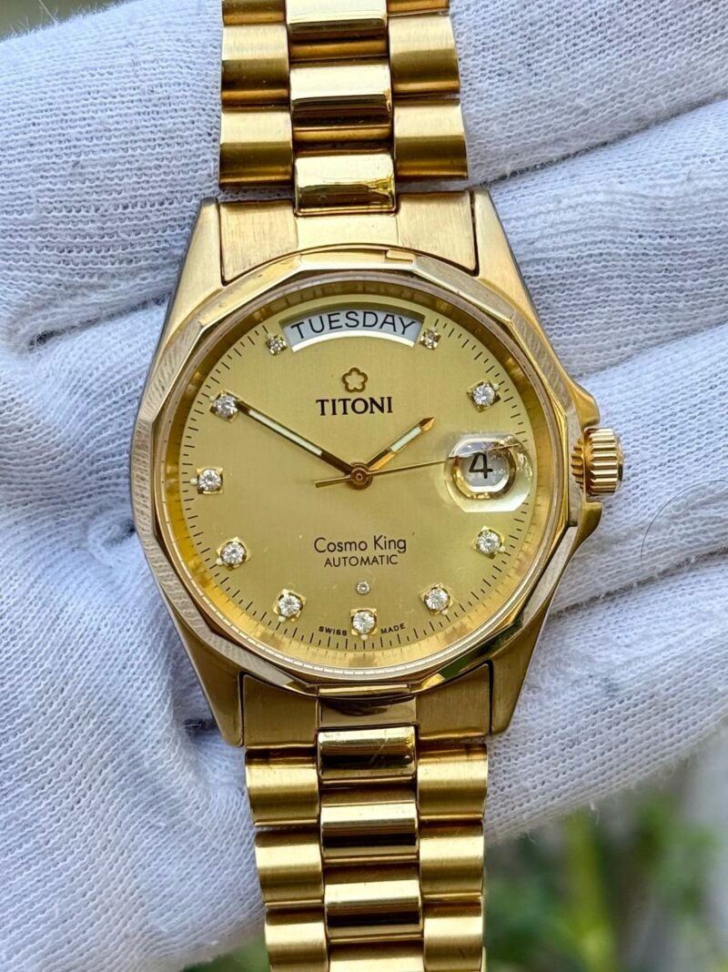 TITONI Cosmo King 637-307 Swiss Mens Auto