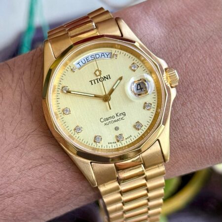 TITONI Cosmo King 637-307 Swiss Mens Auto