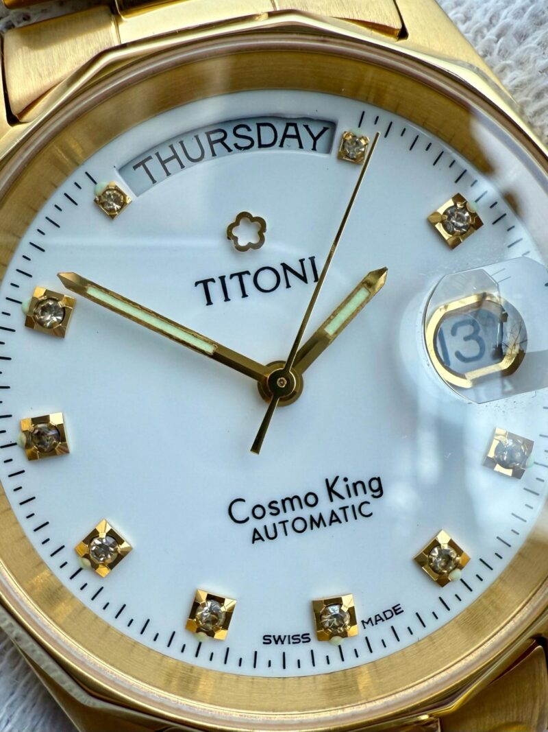 TITONI Cosmo King 637-307 Swiss Mens Auto - Image 2