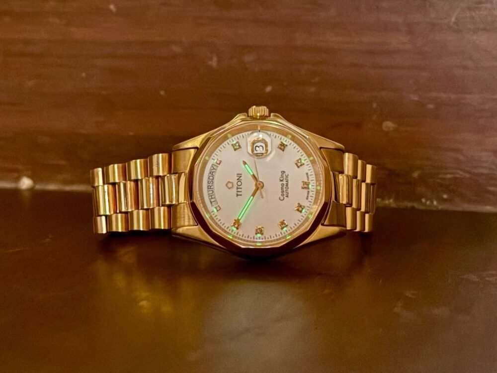 TITONI Cosmo King 637-307 Swiss Mens Auto – photo 3