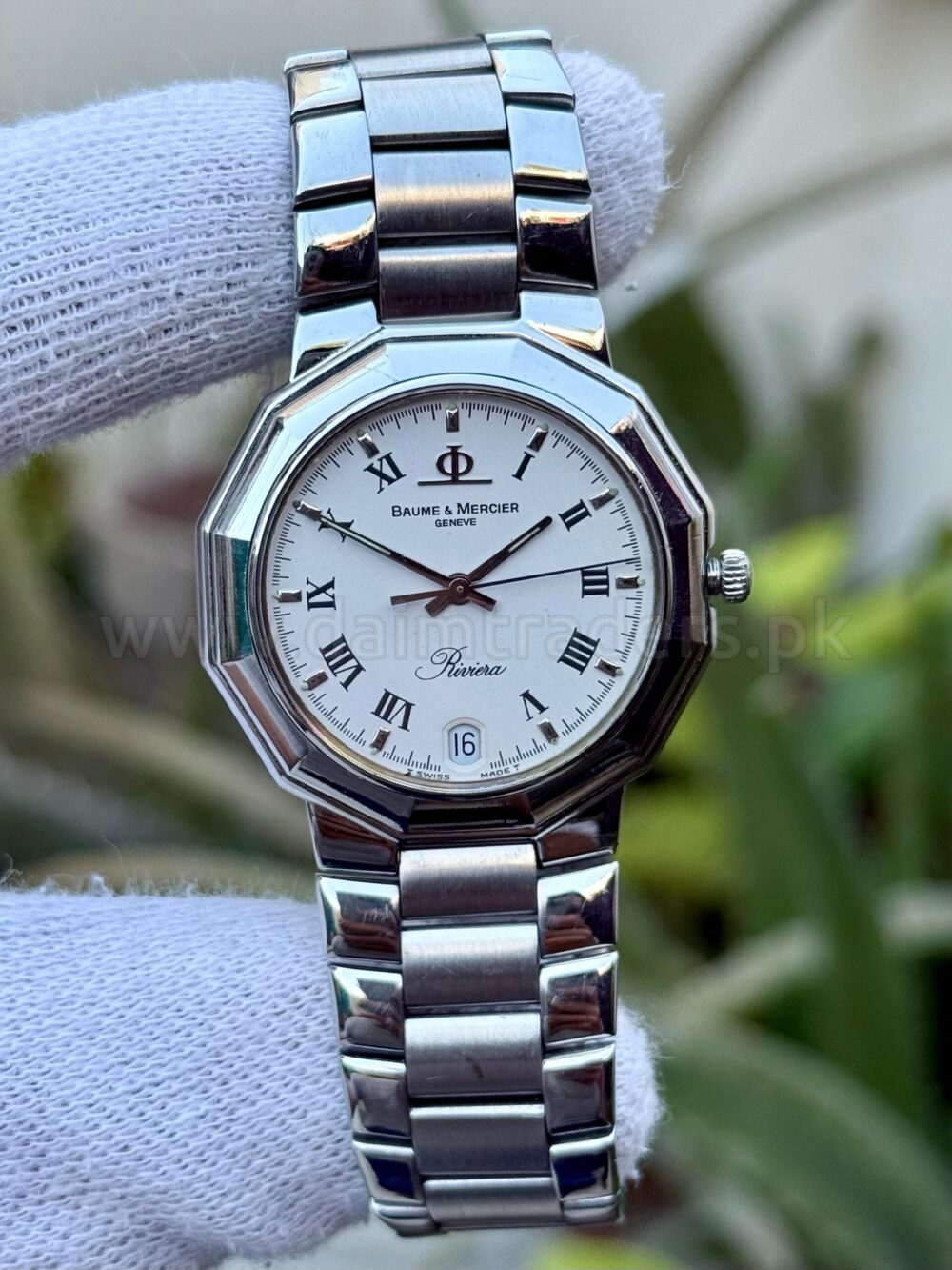 Baume & Mercier Quartz Riviera 51312 Swiss Mens
