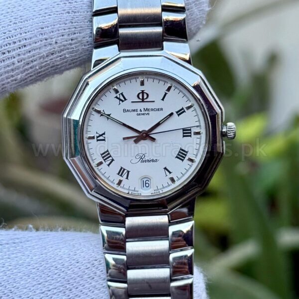 Baume & Mercier Quartz Riviera 51312 Swiss Mens