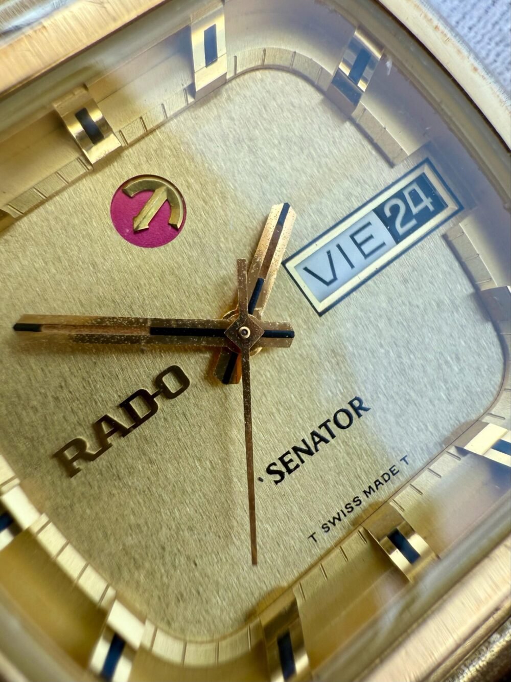 RADO Senator Vintage Swiss Men 2gm Gold Micron – photo 2