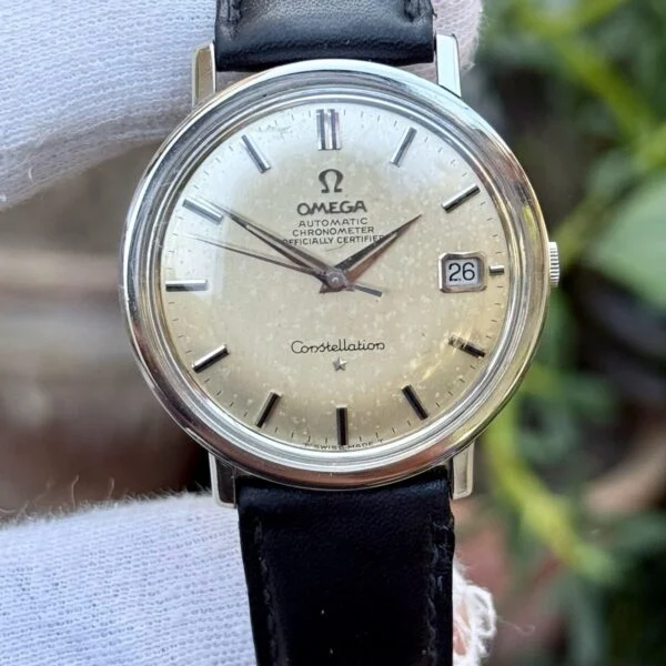 OMEGA Constellation 168.004 Silver Pie-Pan Dial Cal 561 Vintage Automatic Swiss Mens