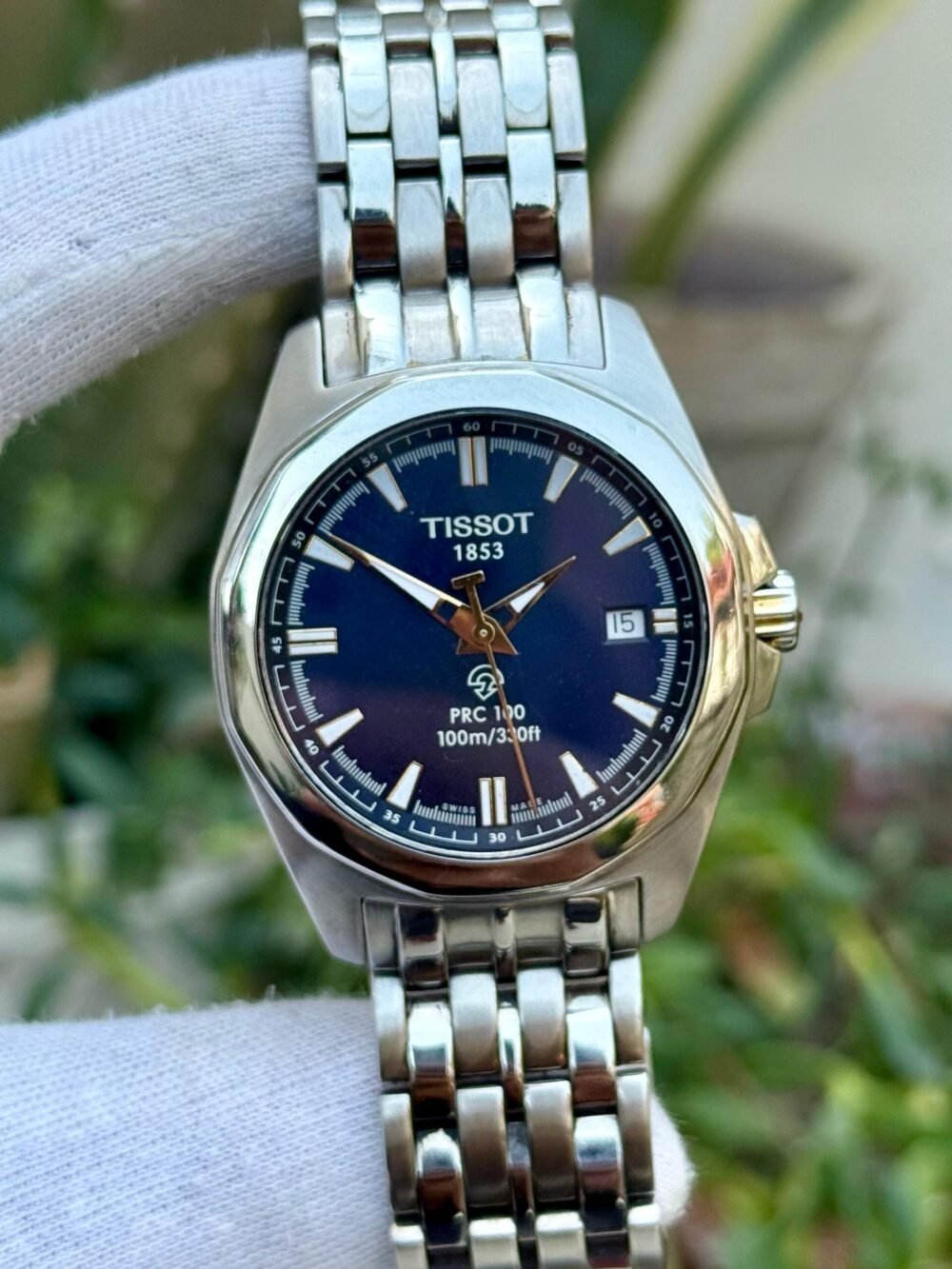 TISSOT PRC100 P870/970 Blue Dial 100m 40mm Quartz Swiss Mens