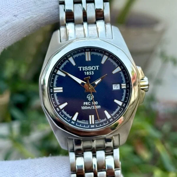 TISSOT PRC100 P870/970 Blue Dial 100m 40mm Quartz Swiss Mens