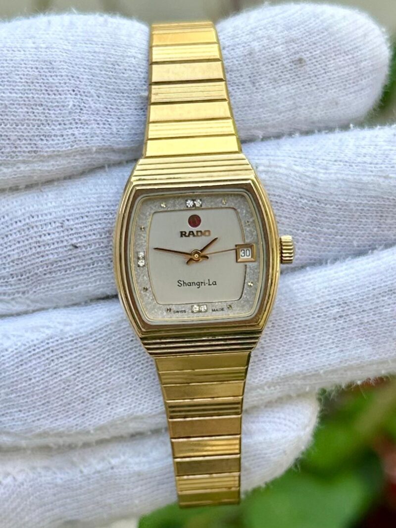 RADO Shangri-La Swiss Gold Plated Ladies