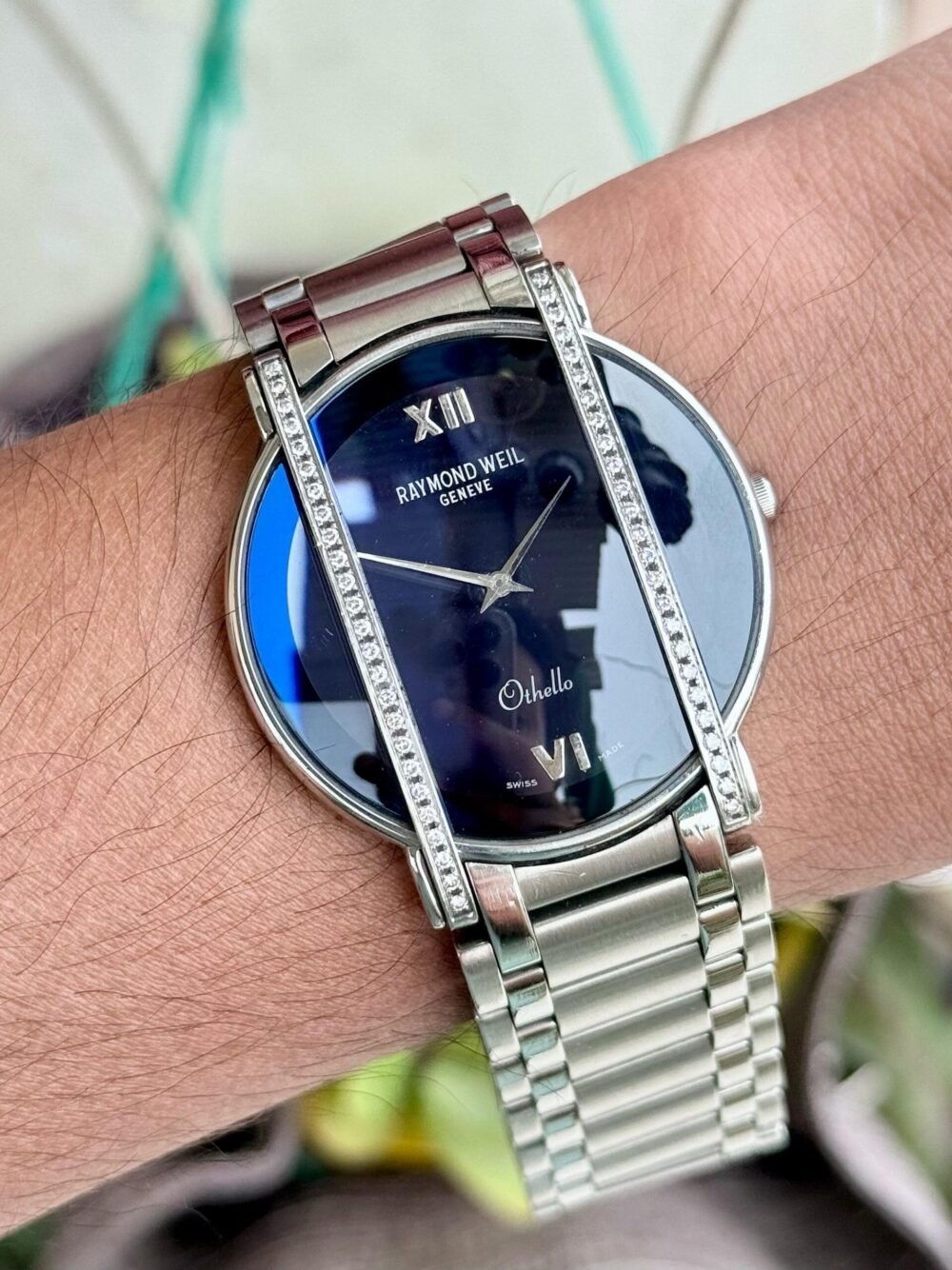 Raymond Weil Othello Diamond Quartz 2010 Swiss Mens – photo 3