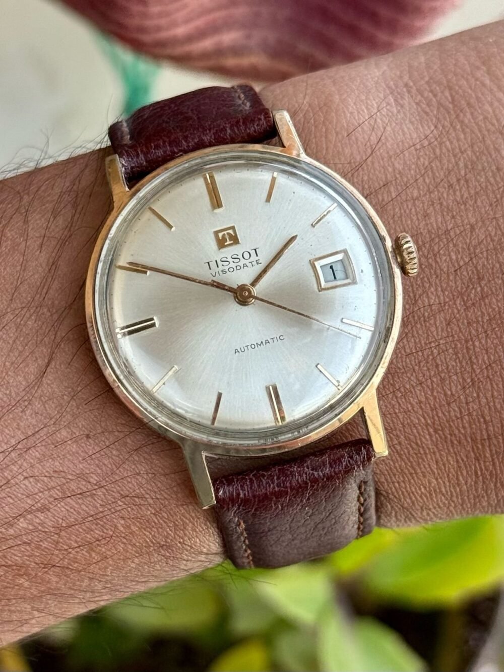 Tissot visodate vintage Mens Swiss auto – photo 2