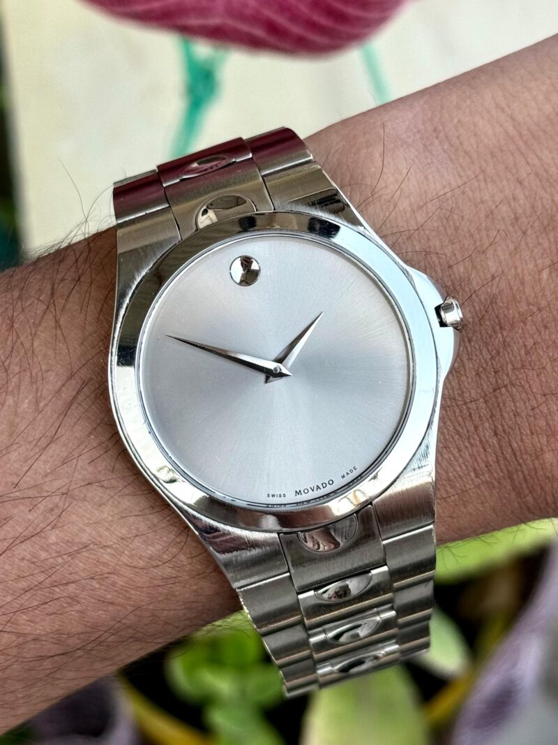 MOVADO Luno 0605557 Swiss Mens Quartz - Image 2