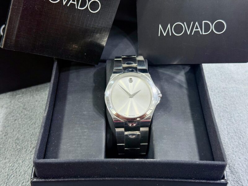 MOVADO Luno 0605557 Swiss Mens Quartz - Image 4