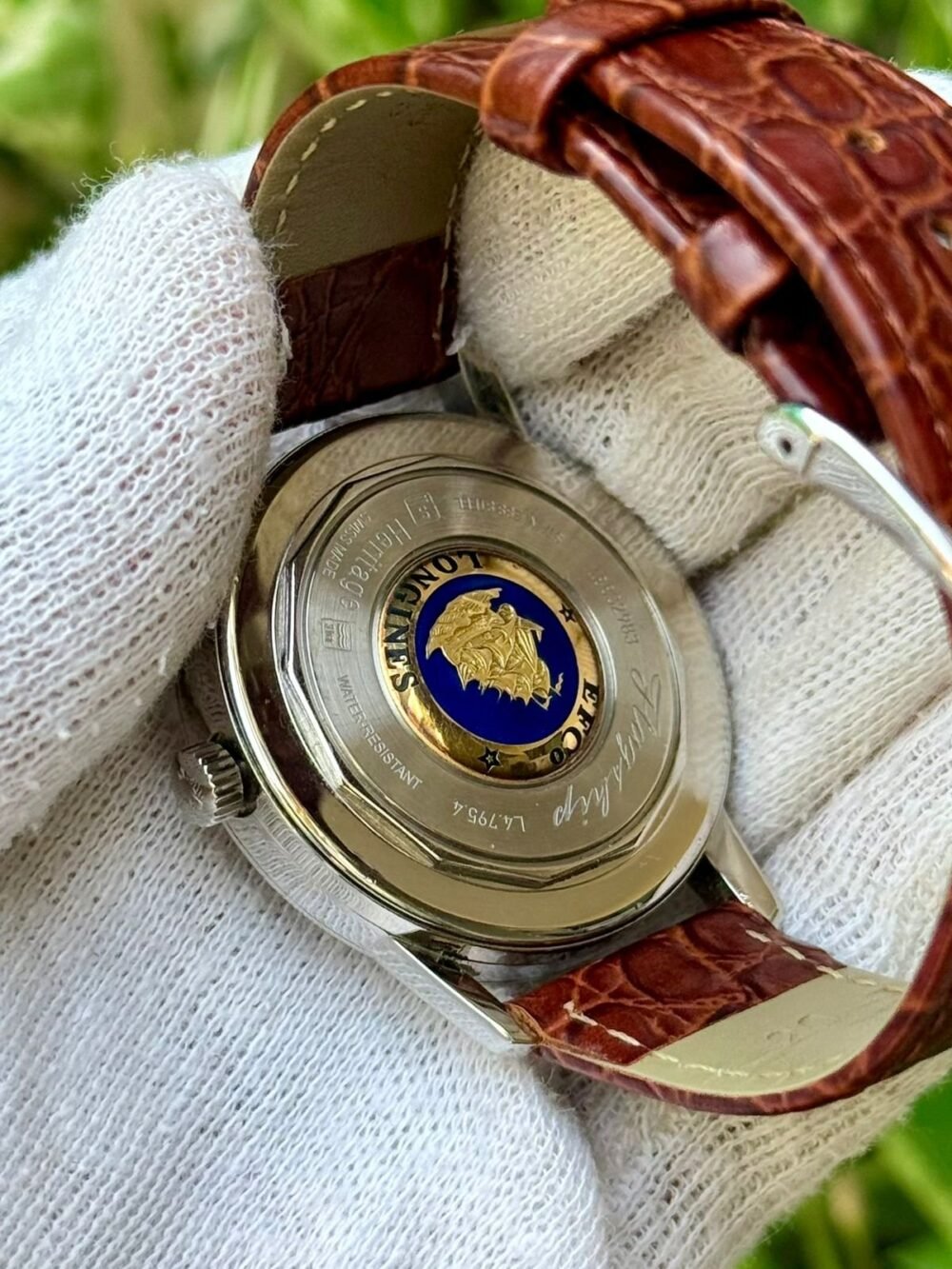 LONGINES Flagship L4.795.4.78.2 Swiss Mens Auto – photo 3