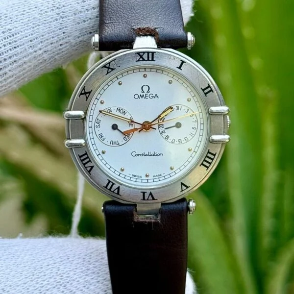 OMEGA Constellation 196.1070 White Dial 35mm Quartz Swiss Mens