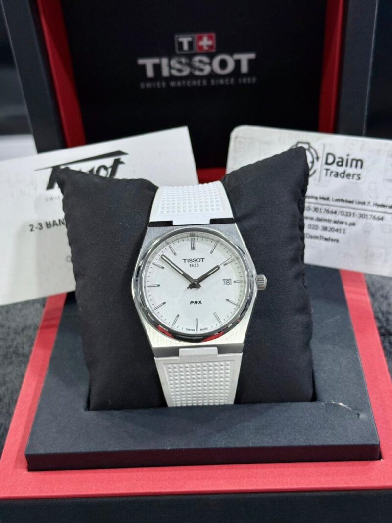 TISSOT PRX T13741017011 Quartz Swiss Mens - Image 4