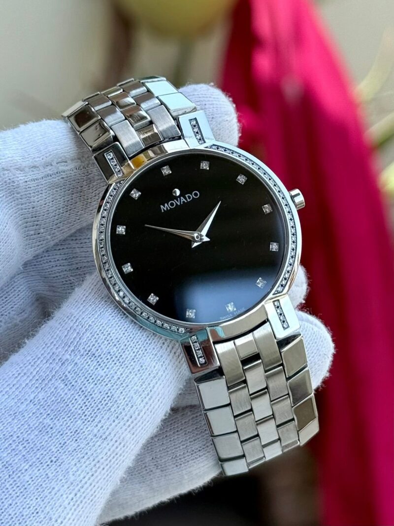 MOVADO Faceto 0605585 Quartz Mens Swiss - Image 2