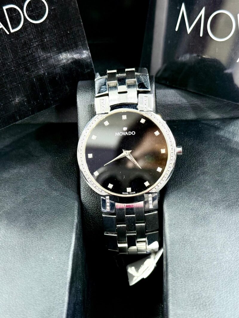 MOVADO Faceto 0605585 Quartz Mens Swiss - Image 4