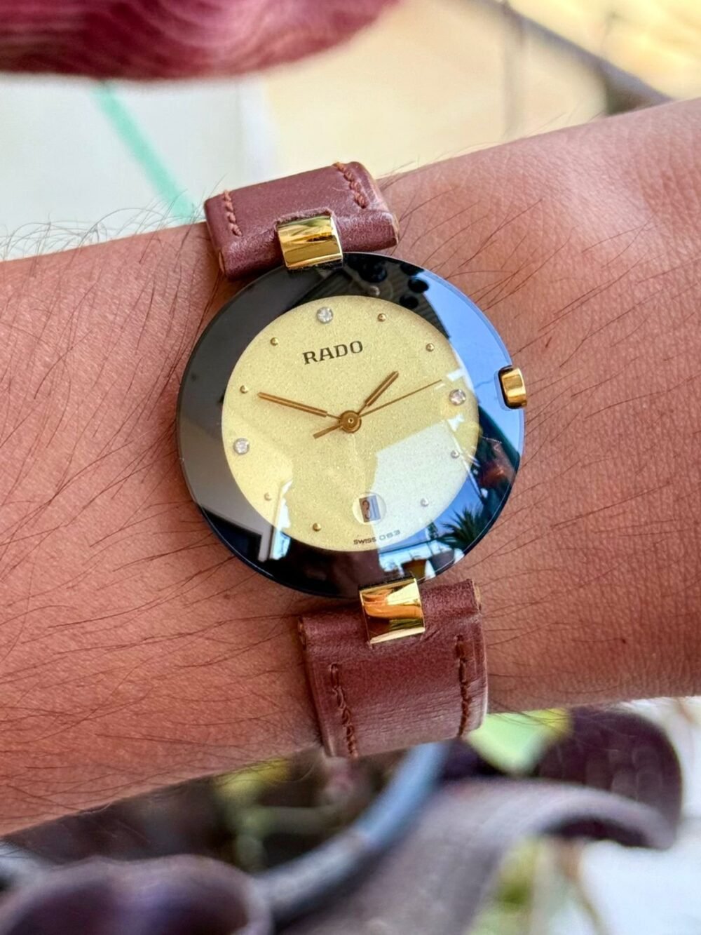 RADO Coupole 063 1209.4085.4n Swiss Mens Quartz