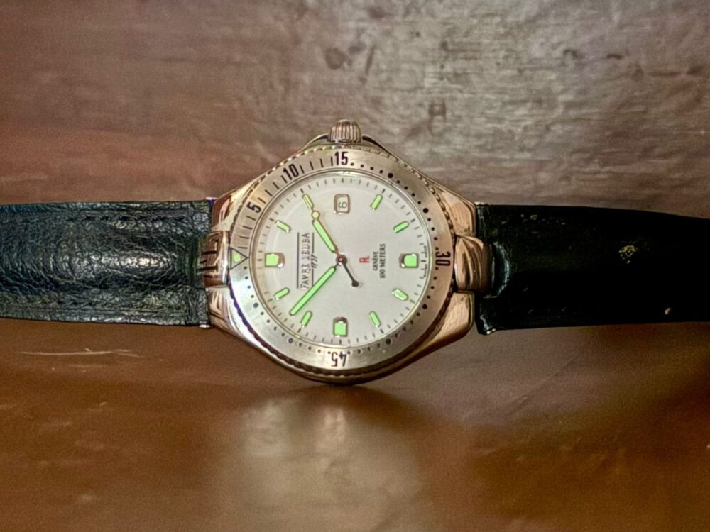 Favre-Leuba Favre Leuba 100m 1737 Quartz Swiss Mens – photo 3